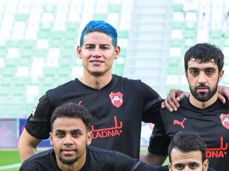 James, crack: asistencia de cachetada en el triunfo de Al-Rayyan