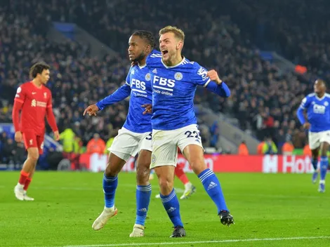 Liverpool tropezó ante Leicester y se alejó de Manchester City