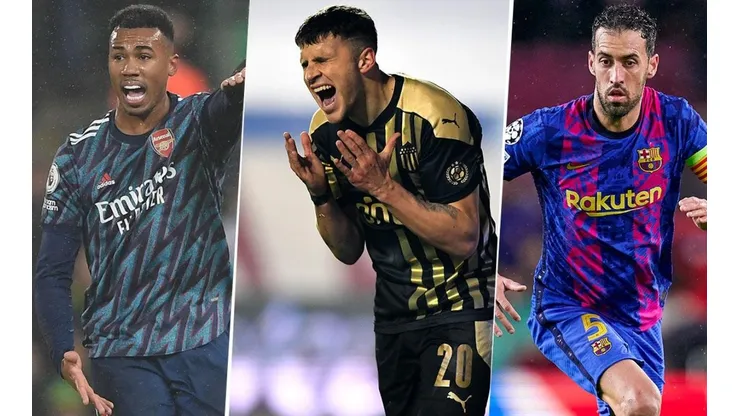 Arsenal, Peñarol y Barcelona, integran el listado.