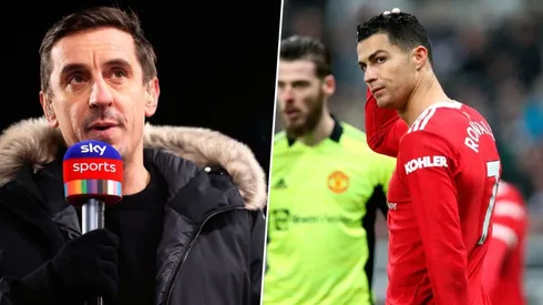 Gary Neville, muy crítico con Cristiano Ronaldo.