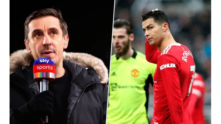 Gary Neville, muy crítico con Cristiano Ronaldo.