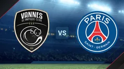 Vannes vs. PSG por la Copa de Francia.