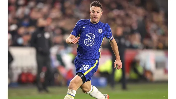 Azpilicueta en acción con Chelsea.