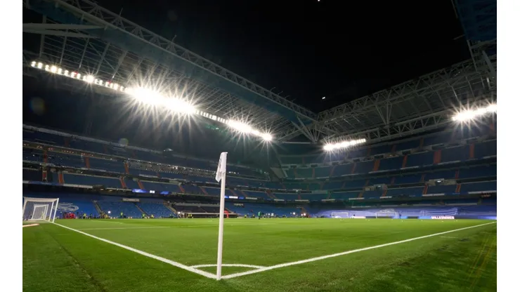 Estadio Santiago Bernabéu.