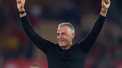 Luis Enrique, entrenador de España.