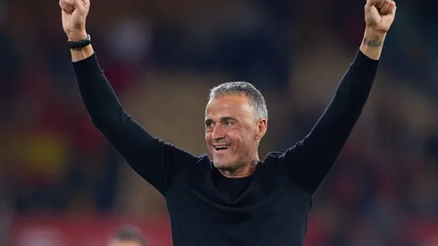 Luis Enrique, entrenador de España.