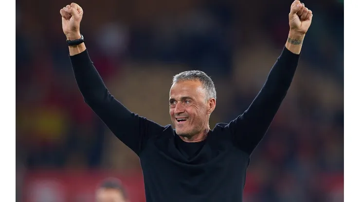 Luis Enrique, entrenador de España.
