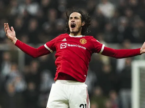 Cavani entró en el complemento y rescató un punto para Manchester United