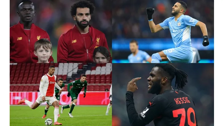 Algunas de las figuras de la Copa África.