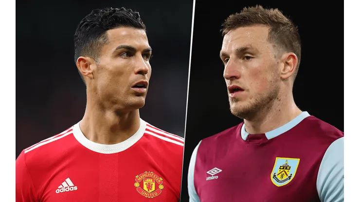 Manchester United vs. Burnley por la Premier League (Fotos: Getty).