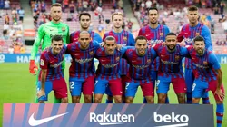 Jugadores del Barcelona.