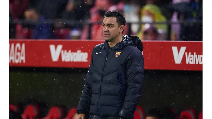 Problemas para Xavi en la vuelta a los entrenamientos.