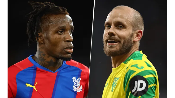 Crystal Palace vs. Norwich por la Premier League (Fotos: Getty).