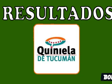 Quiniela de Tucumán: Resultados, sorteo y números ganadores Lotería Tucumana