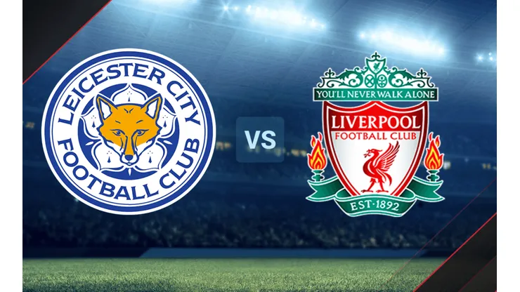 Leicester vs. Liverpool por la Premier League.