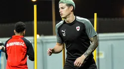 James Rodríguez con Al-Rayyan.