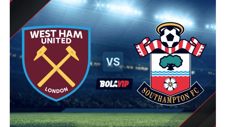 West Ham vs. Southampton por la Premier League.