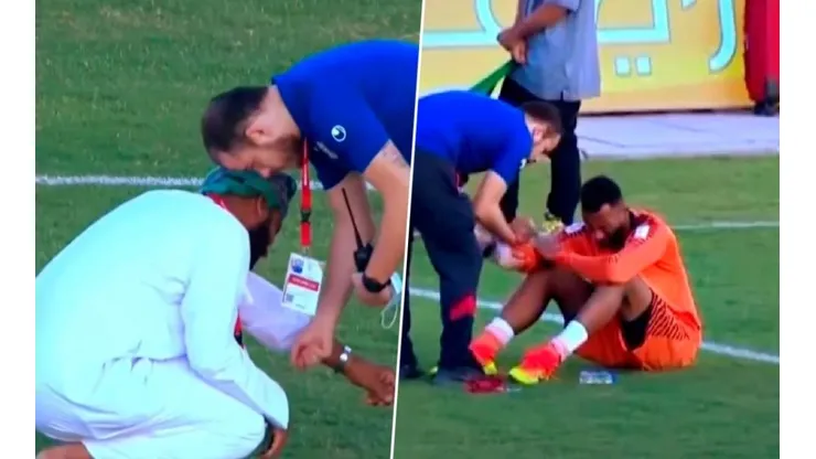Conmoción en pleno campo de juego por la muerte de un jugador durante el calentamiento.