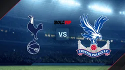 Tottenham vs. Crystal Palace por la Premier League de Inglaterra.