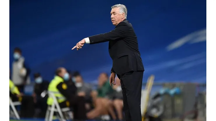 Carlo Ancelotti con Real Madrid.
