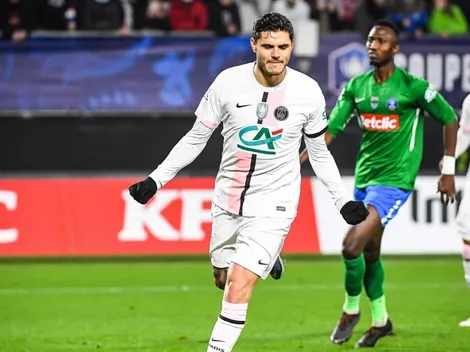 Ligue 1: PSG cerró el 2021 con un agónico empate con gol de Mauro Icardi