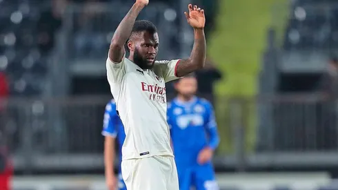 Kessié en festejo de gol.