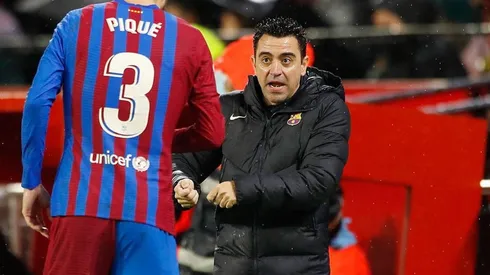 Xavi en dirección de Barcelona.