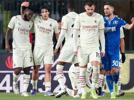 Milan fue pura contundencia ante un Empoli al que no le salió nada