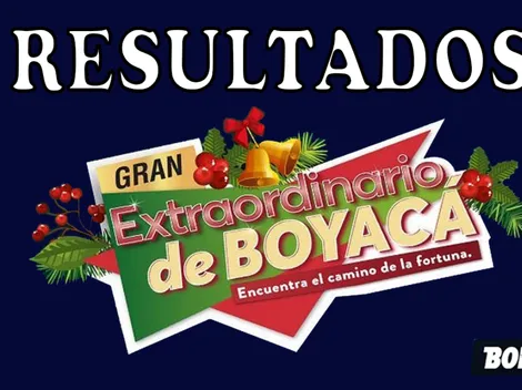 ◉ Resultados AQUÍ Lotería de Boyacá: Sorteo Extra de Navidad del jueves 23 de diciembre y números ganadores