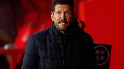 Simeone con Atlético de Madrid.
