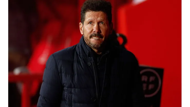 Simeone con Atlético de Madrid.