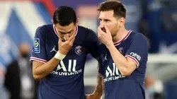 Ángel Di María y Lionel Messi.