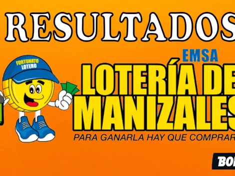 Lotería Manizales del miércoles 22 de diciembre: Resultado AQUÍ y números que cayeron en el Sorteo 4726