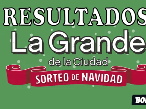 La Grande de la Ciudad: Resultados, sorteo EN VIVO y números ganadores del jueves 23 de diciembre en la Lotería de la Ciudad