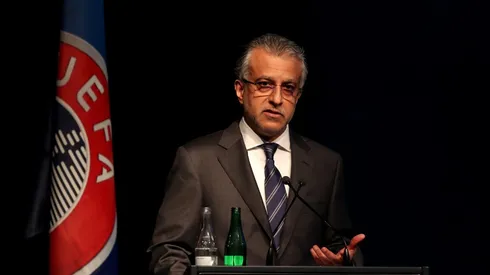 Shaikh Salman bin Ebrahim Al Khalifa, presidente de la Federación Asiática de Fútbol.