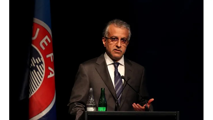 Shaikh Salman bin Ebrahim Al Khalifa, presidente de la Federación Asiática de Fútbol.