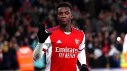 Eddie Nketiah, el autor de un gol de locos.