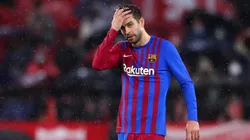 Gerard Piqué ante Sevilla.