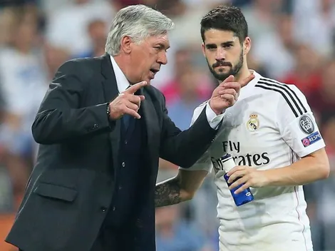 Carlo Ancelotti habló de la supuesta pelea que tuvo con Isco