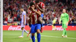 Luis Suárez con Atlético de Madrid.