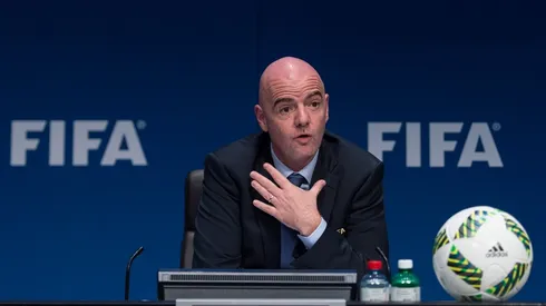 Infantino, presidente de la FIFA.