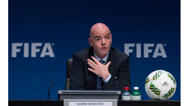 Infantino, presidente de la FIFA.