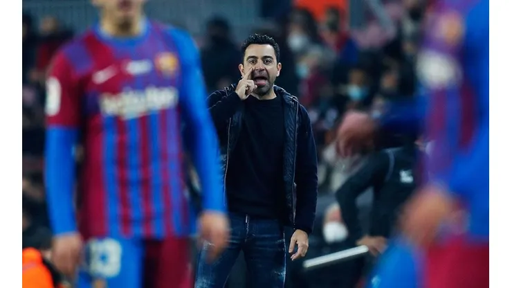 Xavi en dirección de Barcelona.
