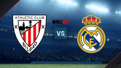 Athletic Bilbao vs. Real Madrid por La Liga de España.