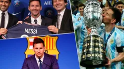 2021, un año eléctrico en la carrera de Lionel Messi.