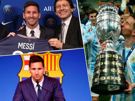 Un año inolvidable: así fue el 2021 de Messi