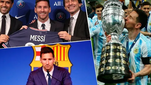 2021, un año eléctrico en la carrera de Lionel Messi.