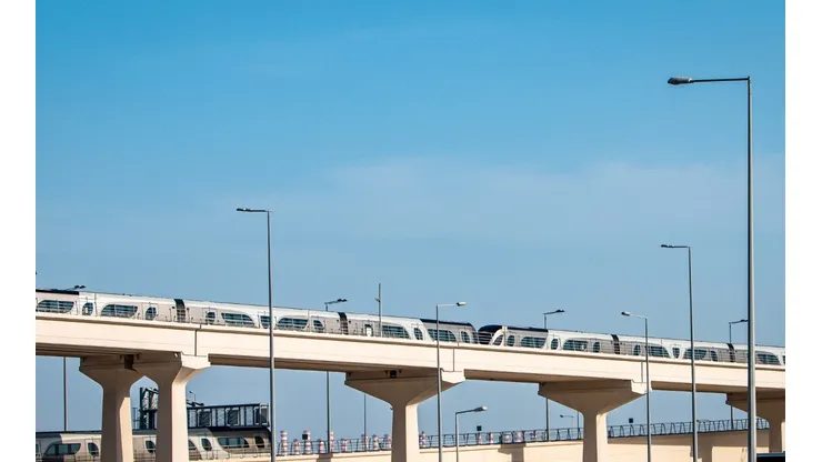El metro dio resultados positivos en la Copa Árabe (@QatarRail).