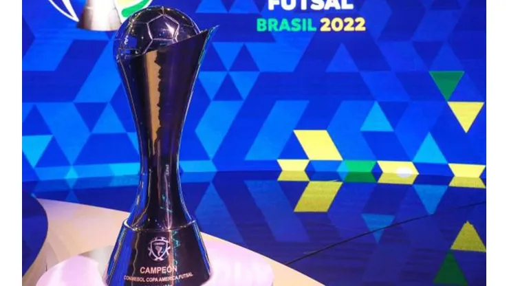 Trofeo de la Copa América de futsal.