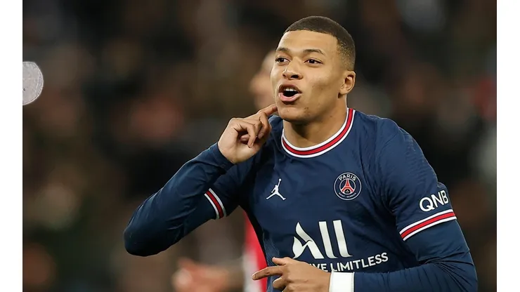 Kylian Mbappé, autor de dos goles.